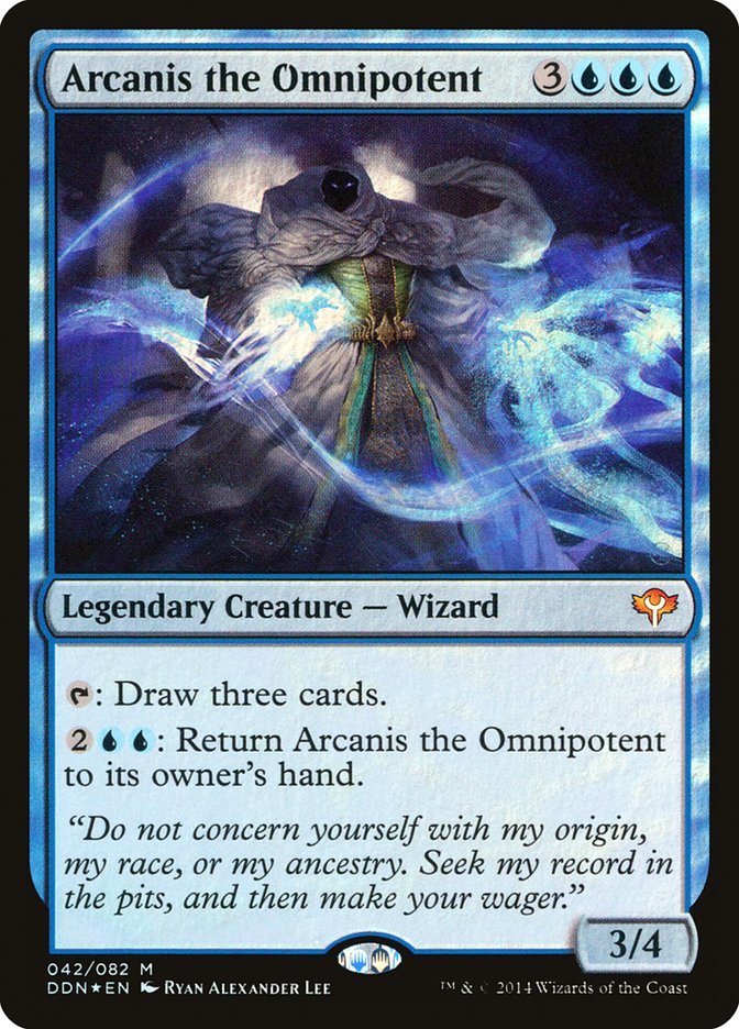 {R} Arcanis the Omnipotent [Duel Decks: Speed vs. Cunning][DDN 042]