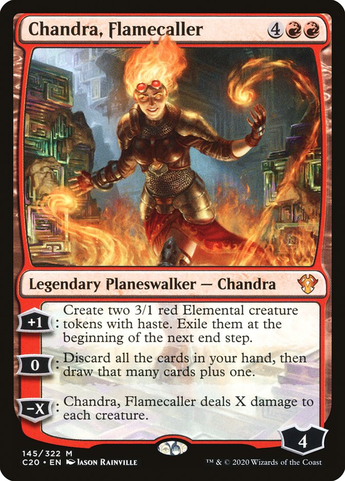 {R} Chandra, Flamecaller [Commander 2020][C20 145]
