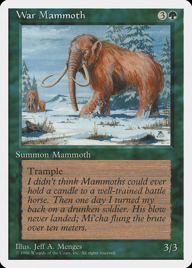 {C} War Mammoth [Introductory Two-Player Set][ITP 045]