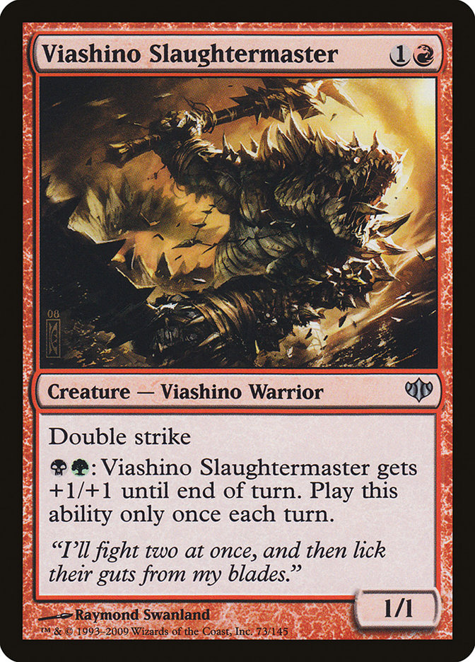 {C} Viashino Slaughtermaster [Conflux][CON 073]