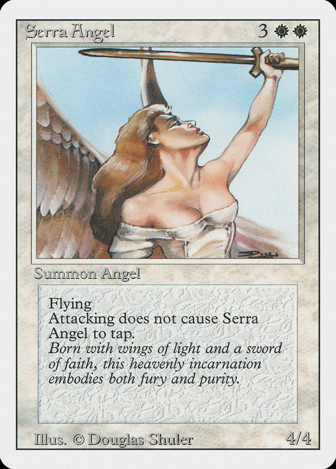 {C} Serra Angel [Revised Edition][3ED 040]