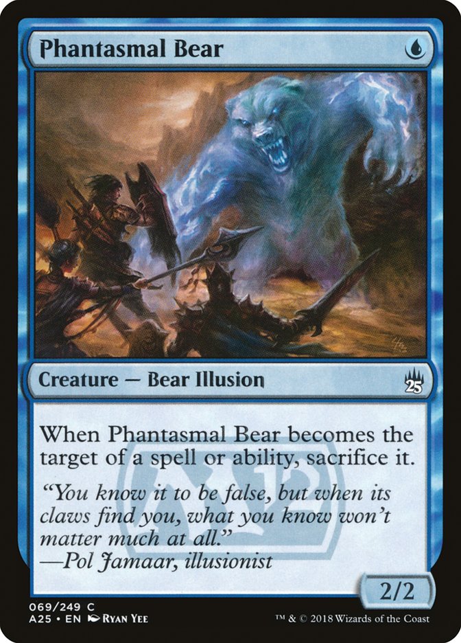 {C} Phantasmal Bear [Masters 25][A25 069]