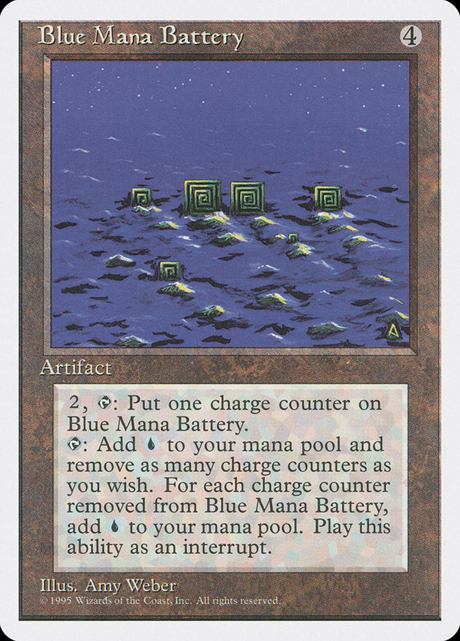 {R} Blue Mana Battery [Fourth Edition][4ED 300]