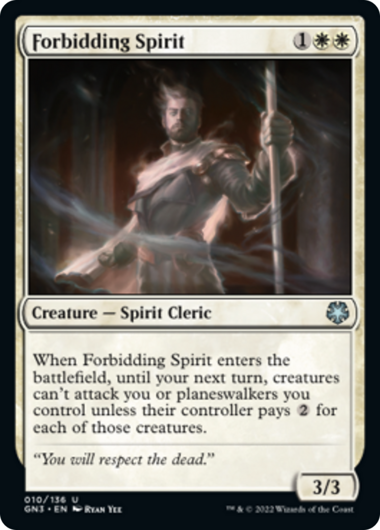 {C} Forbidding Spirit [Game Night 2022][GN3 010]
