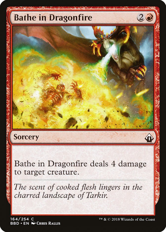 {C} Bathe in Dragonfire [Battlebond][BBD 164]