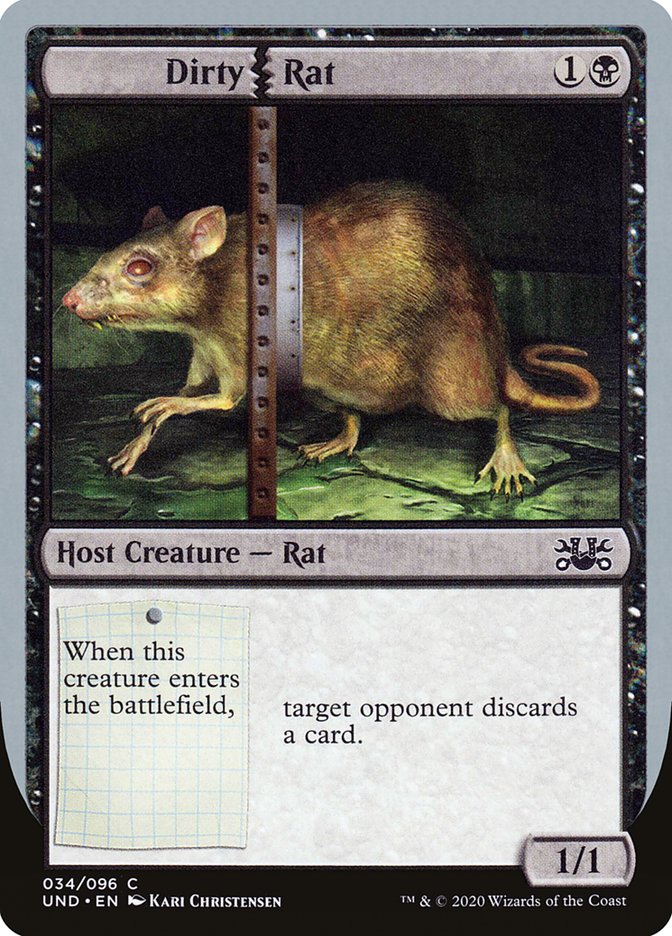 {C} Dirty Rat [Unsanctioned][UND 034]