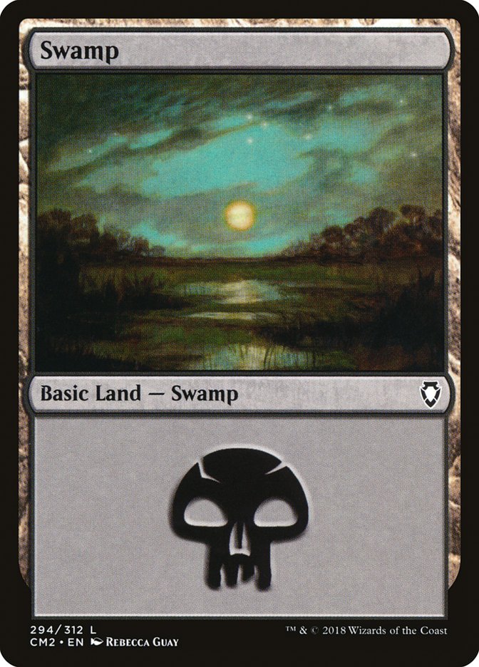 {B}[CM2 294] Swamp (294) [Commander Anthology Volume II]