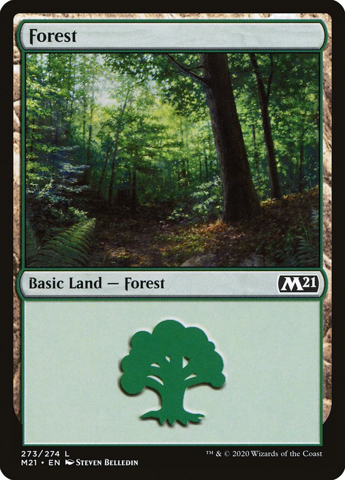 {B}[M21 273] Forest (273) [Core Set 2021]