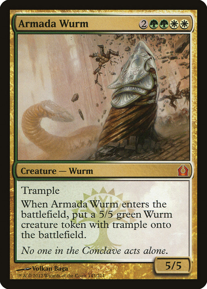 {R} Armada Wurm [Return to Ravnica][RTR 143]