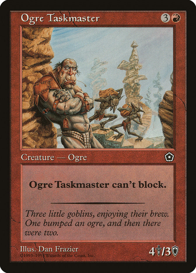 {C} Ogre Taskmaster [Portal Second Age][PO2 112]