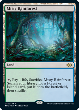 {R} Misty Rainforest [Modern Horizons 2][MH2 250]