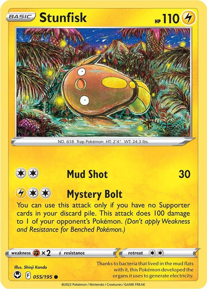 [PKM] Stunfisk (055/195) [Sword & Shield: Silver Tempest]