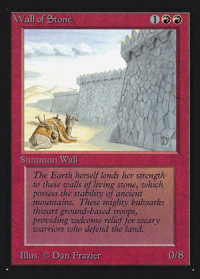 {C} Wall of Stone [International Collectorsâ Edition][GB CEI 183]