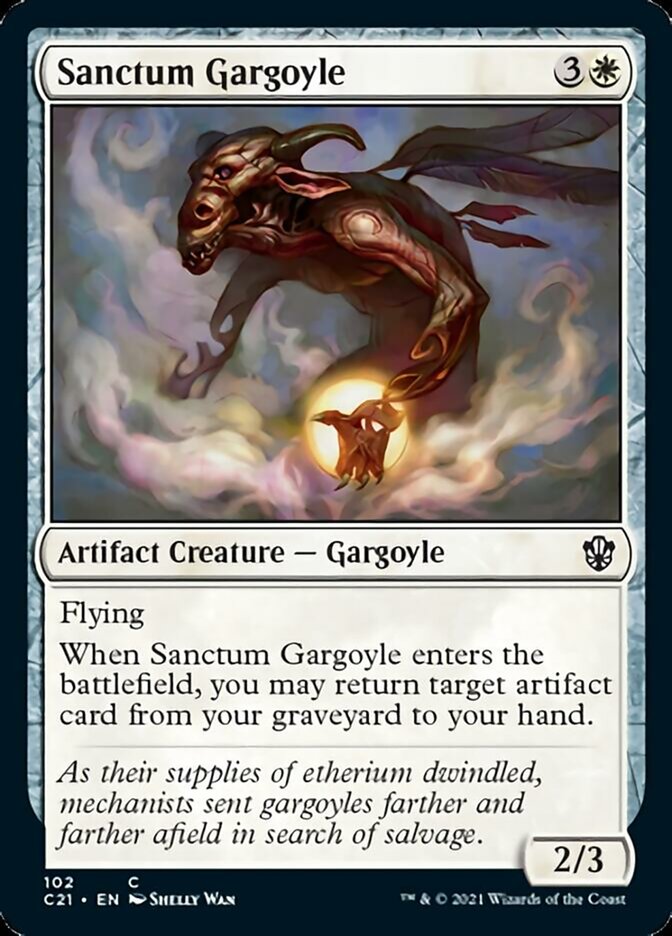 {C} Sanctum Gargoyle [Commander 2021][C21 102]