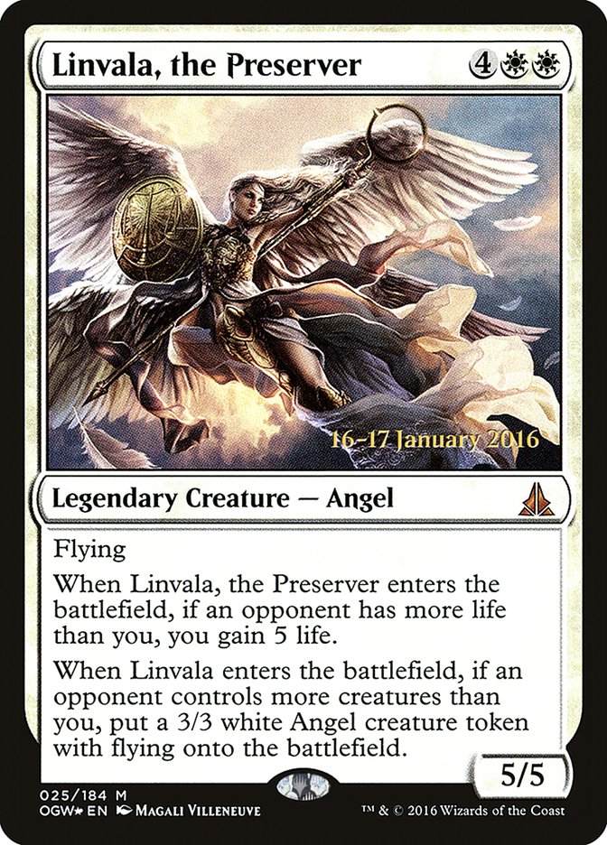 {R} Linvala, the Preserver [Oath of the Gatewatch Prerelease Promos][PR OGW 025]