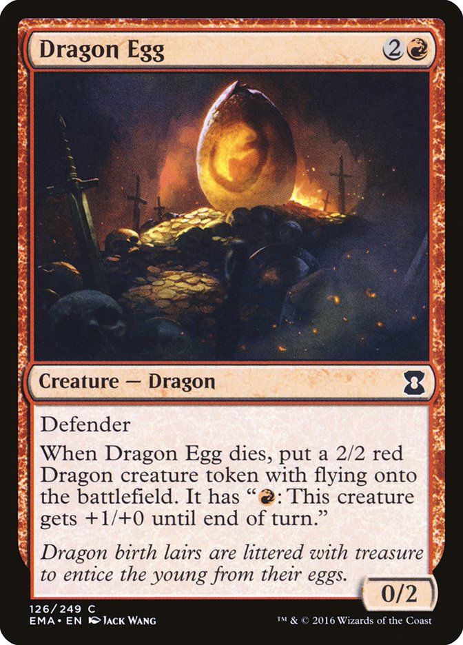 {C} Dragon Egg [Eternal Masters][EMA 126]