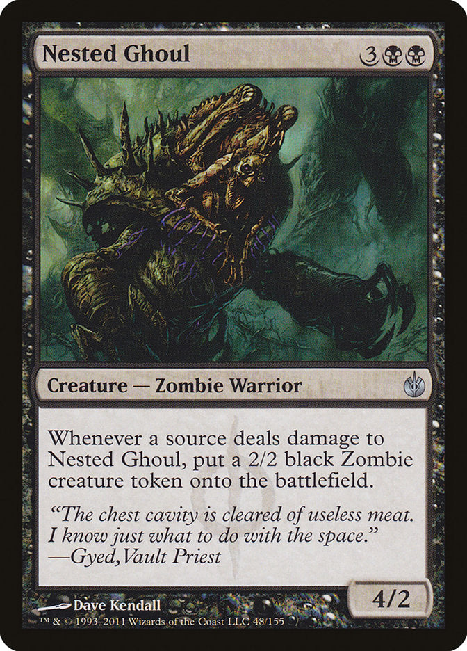 {C} Nested Ghoul [Mirrodin Besieged][MBS 048]