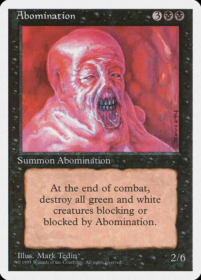{C} Abomination [Fourth Edition][4ED 117]
