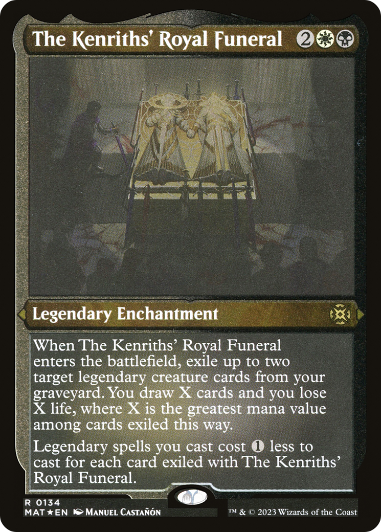 {@R} The Kenriths' Royal Funeral (Foil Etched) [March of the Machine: The Aftermath][MAT 134]