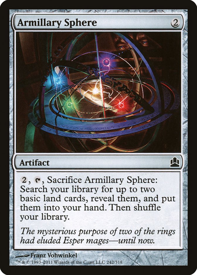 {C} Armillary Sphere [Commander 2011][CMD 242]