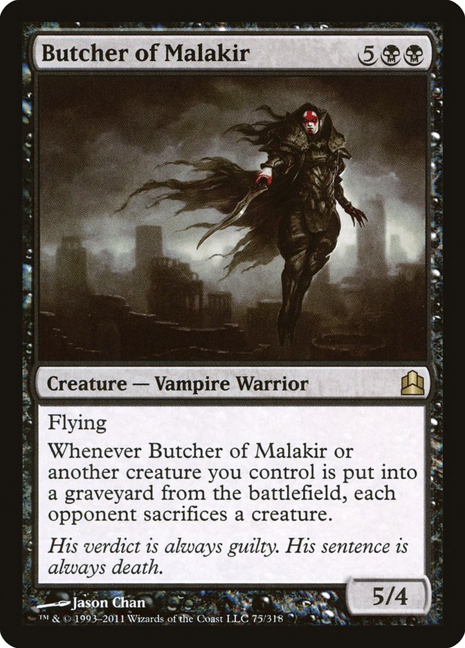 {R} Butcher of Malakir [Commander 2011][CMD 075]