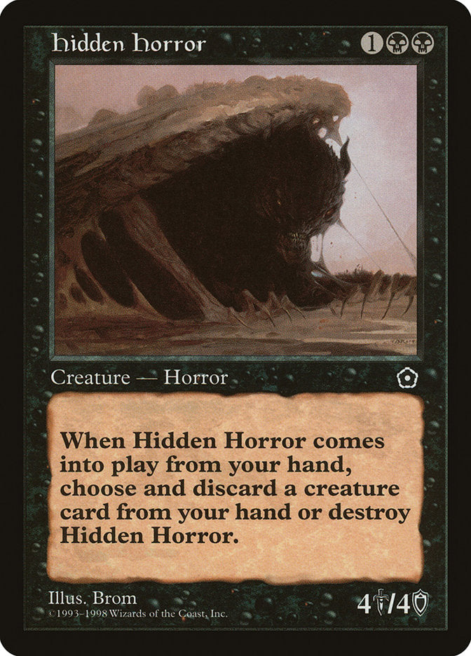 {R} Hidden Horror [Portal Second Age][PO2 075]