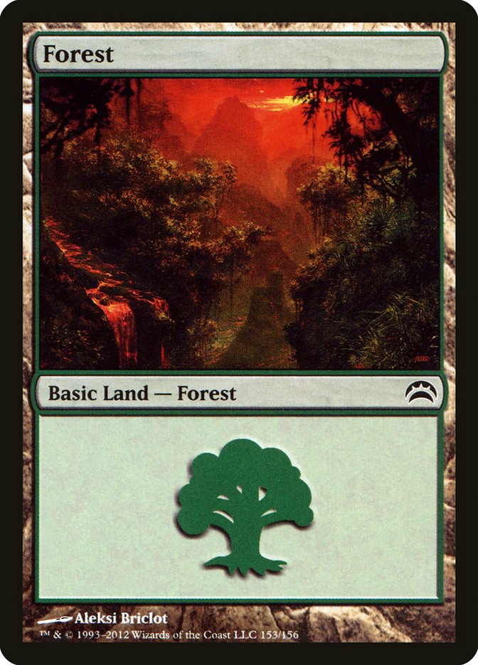 {B}[PC2 153] Forest (153) [Planechase 2012]