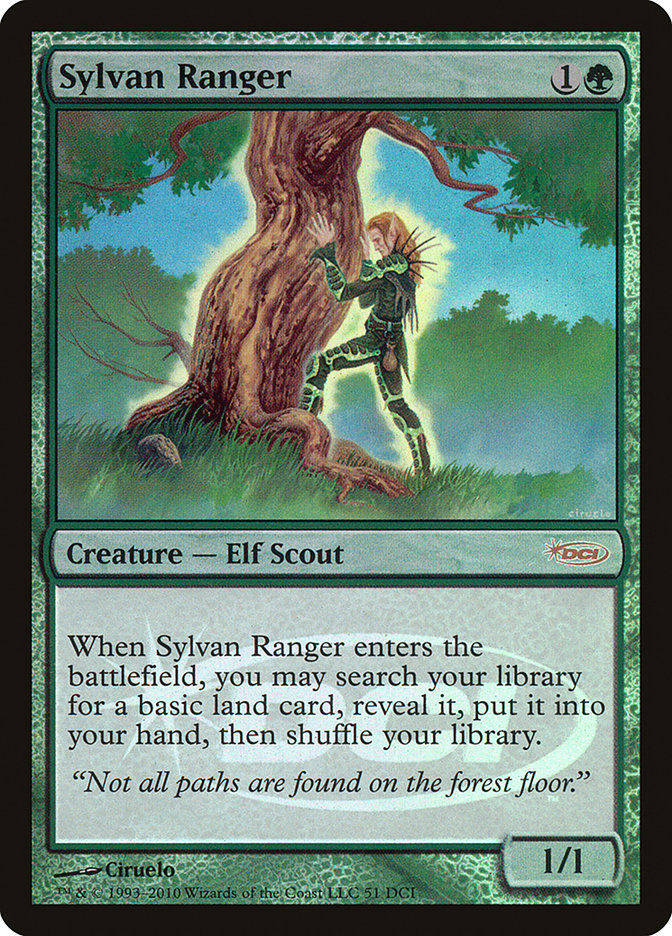 {R} Sylvan Ranger [Wizards Play Network 2010][PA WP10 051]