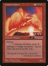 {O} Crimson Hellkite (Oversized) [Oversize Cards][OVR ARE NULL]