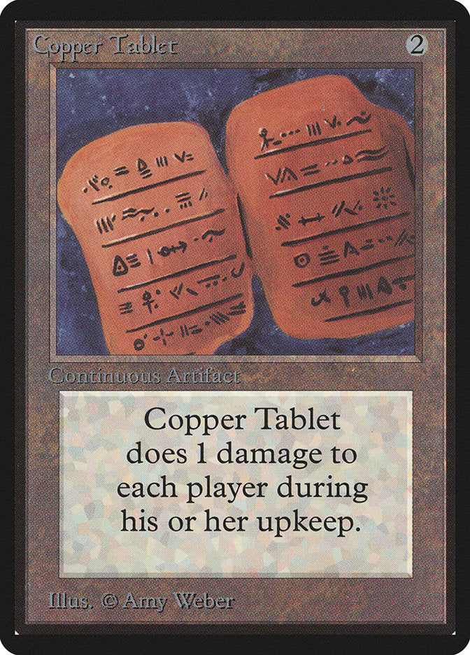 {C} Copper Tablet [Beta Edition][LEB 239]