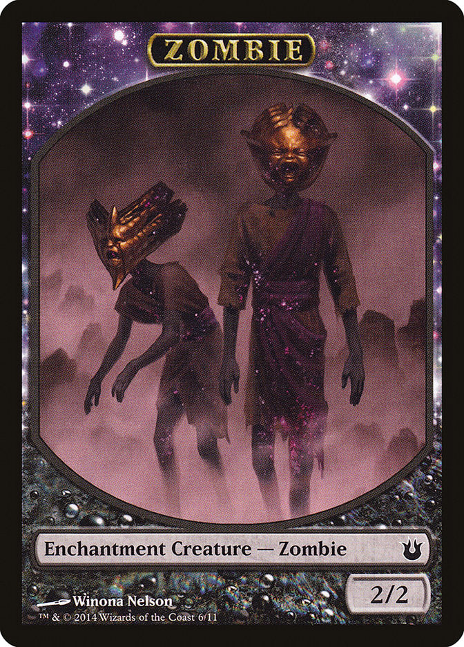 {T} Zombie Token [Born of the Gods Tokens][TBNG 006]