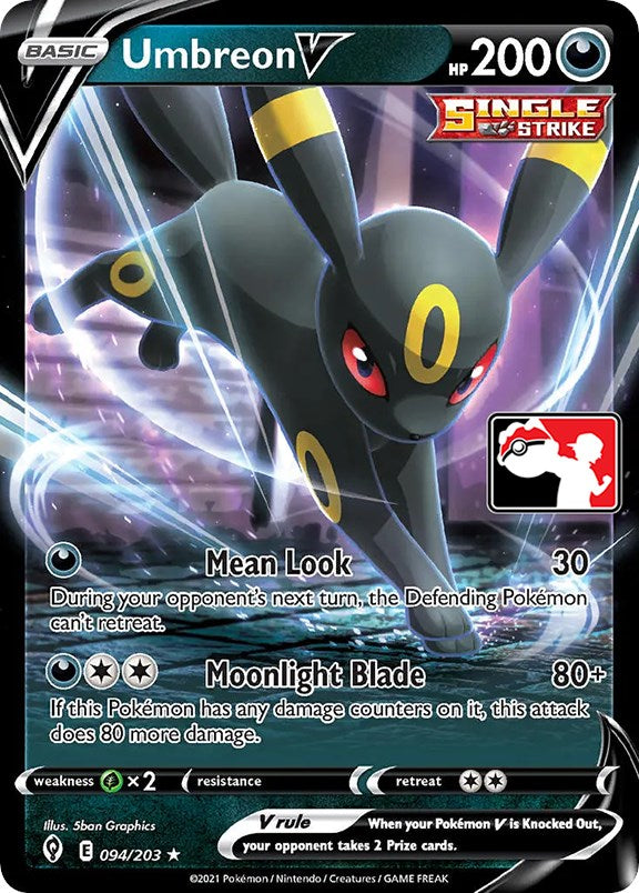 <PP> Umbreon V (094/203) [Prize Pack Series One]