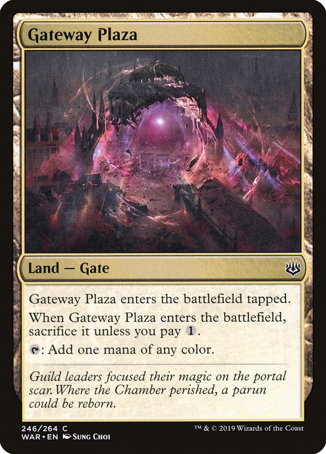 {C} Gateway Plaza [War of the Spark][WAR 246]
