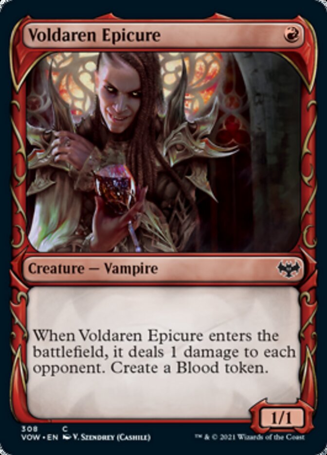 {@C} Voldaren Epicure (Showcase Fang Frame) [Innistrad: Crimson Vow][VOW 308]