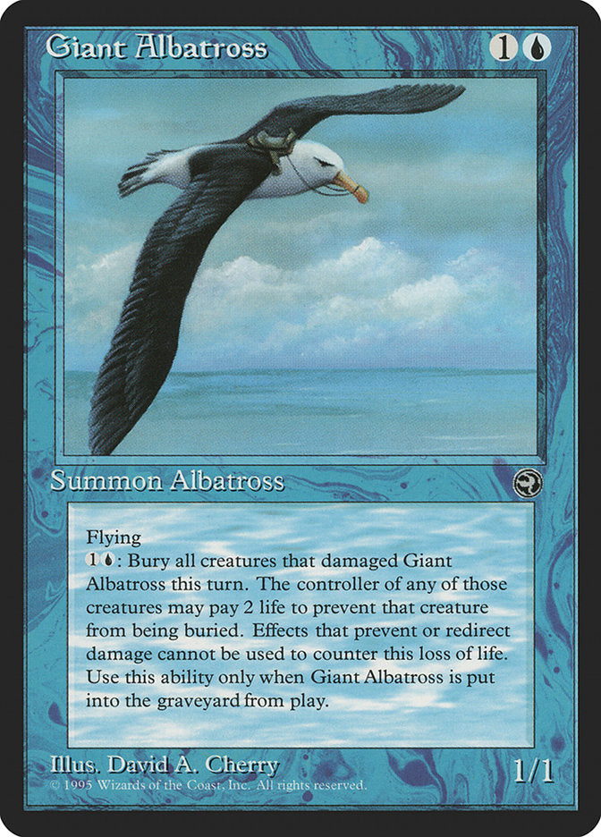{C} Giant Albatross (Empty Ocean) [Homelands][HML 27B]