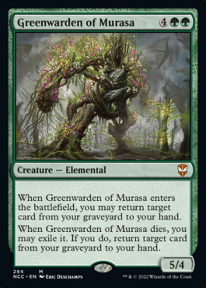 {R} Greenwarden of Murasa [Streets of New Capenna Commander][NCC 294]