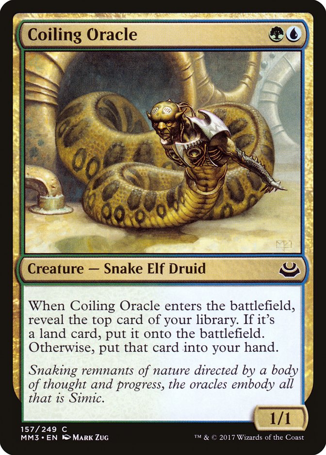 {C} Coiling Oracle [Modern Masters 2017][MM3 157]