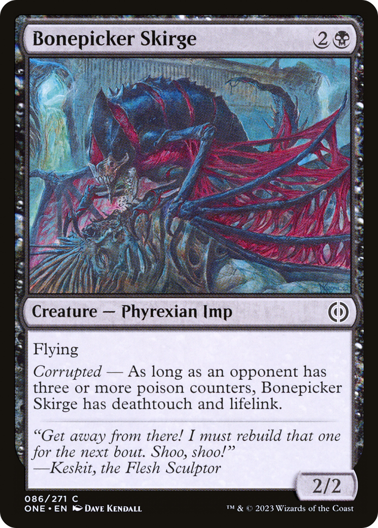 {@C} Bonepicker Skirge [Phyrexia: All Will Be One][ONE 086]