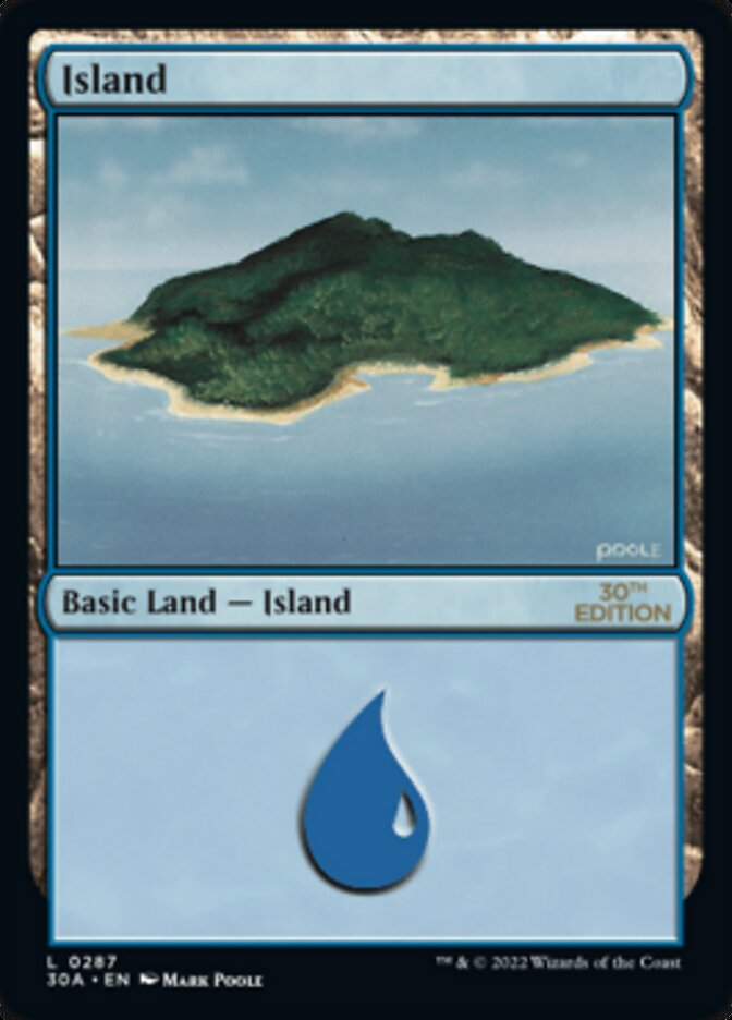 {B} Island (287) [30th Anniversary Edition][30A 287]