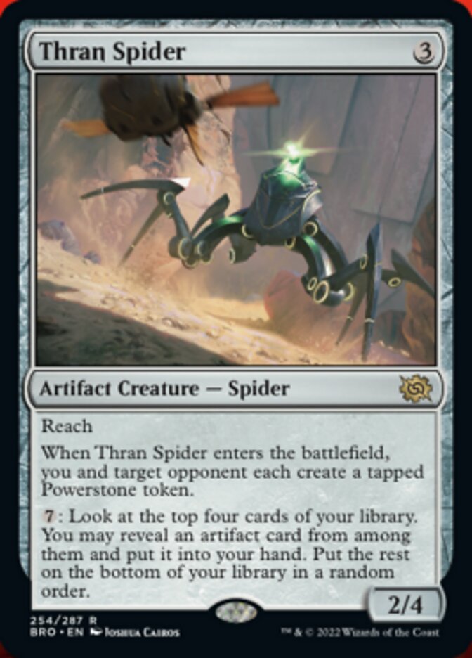 {@R} Thran Spider [The Brothers' War][BRO 254]