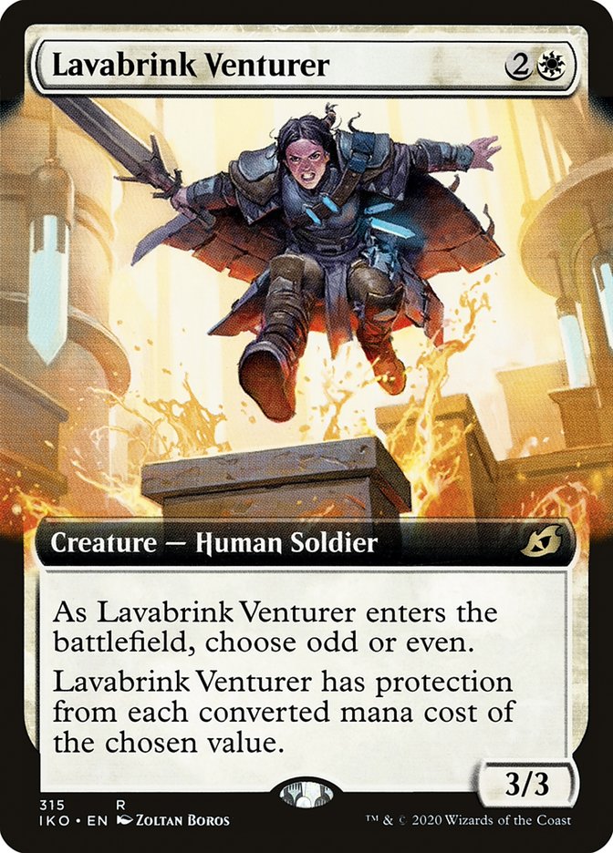 {R} Lavabrink Venturer (Extended Art) [Ikoria: Lair of Behemoths][IKO 315]