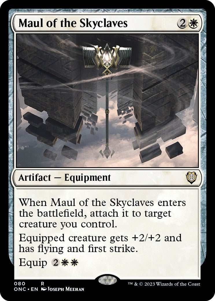 {R} Maul of the Skyclaves [Phyrexia: All Will Be One Commander][ONC 080]