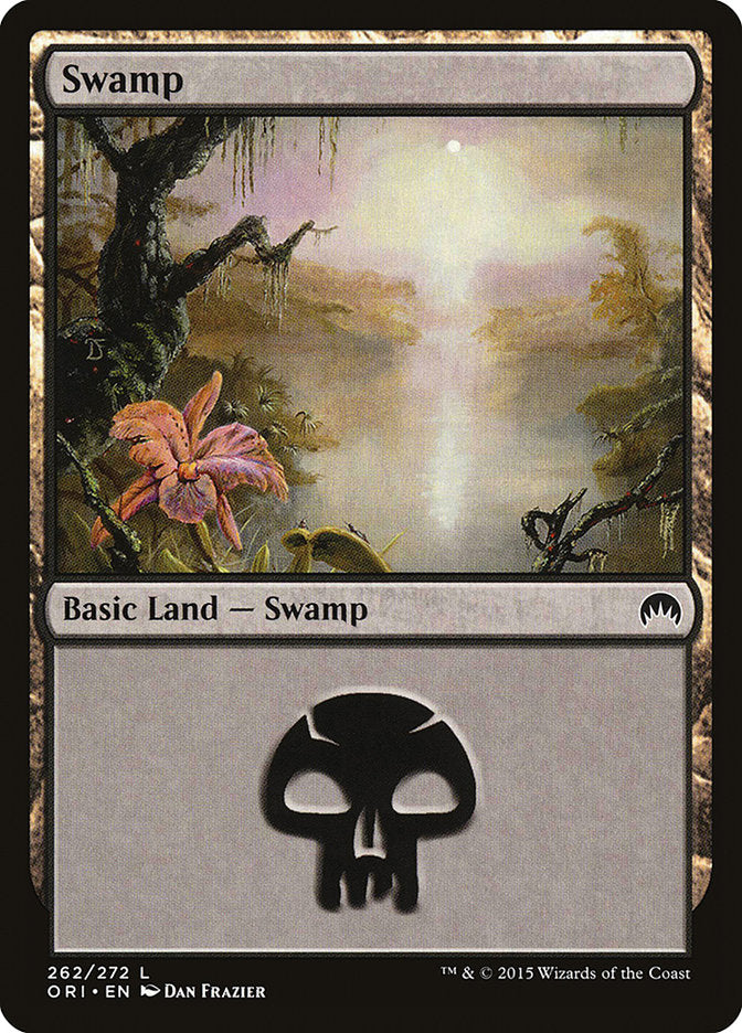 {B}[ORI 262] Swamp (262) [Magic Origins]