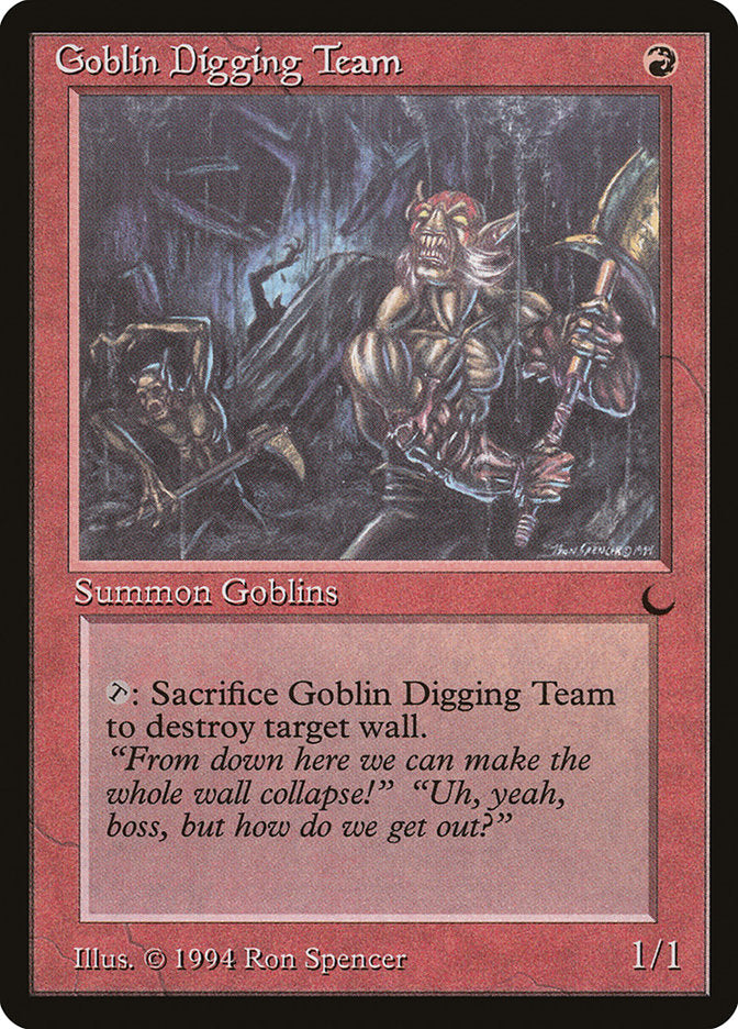 {C} Goblin Digging Team [The Dark][DRK 065]