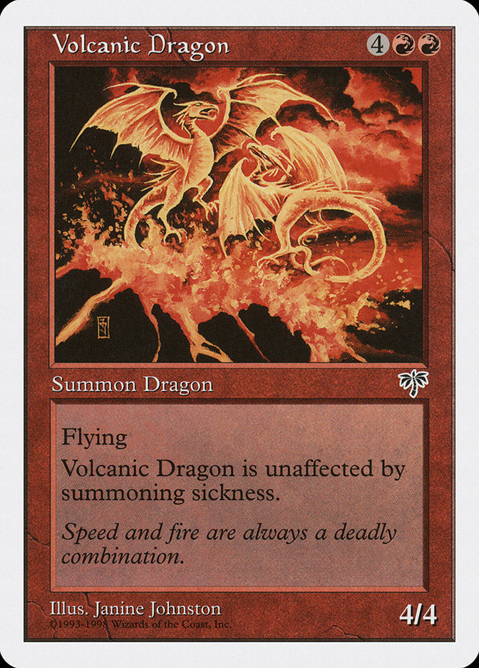 {R} Volcanic Dragon [Anthologies][ATH 051]