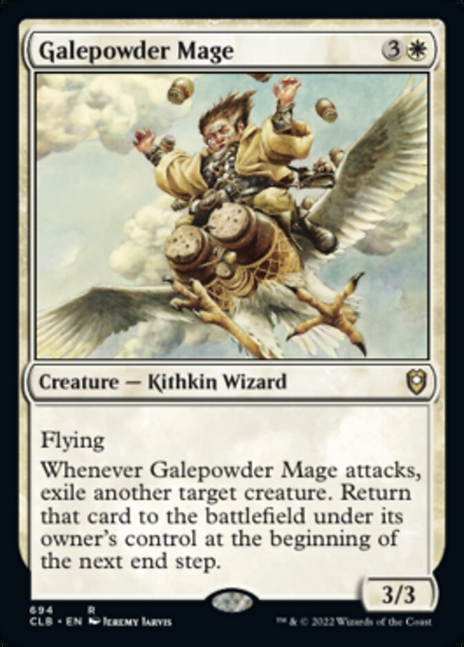 {R} Galepowder Mage [Commander Legends: Battle for Baldur's Gate][CLB 694]