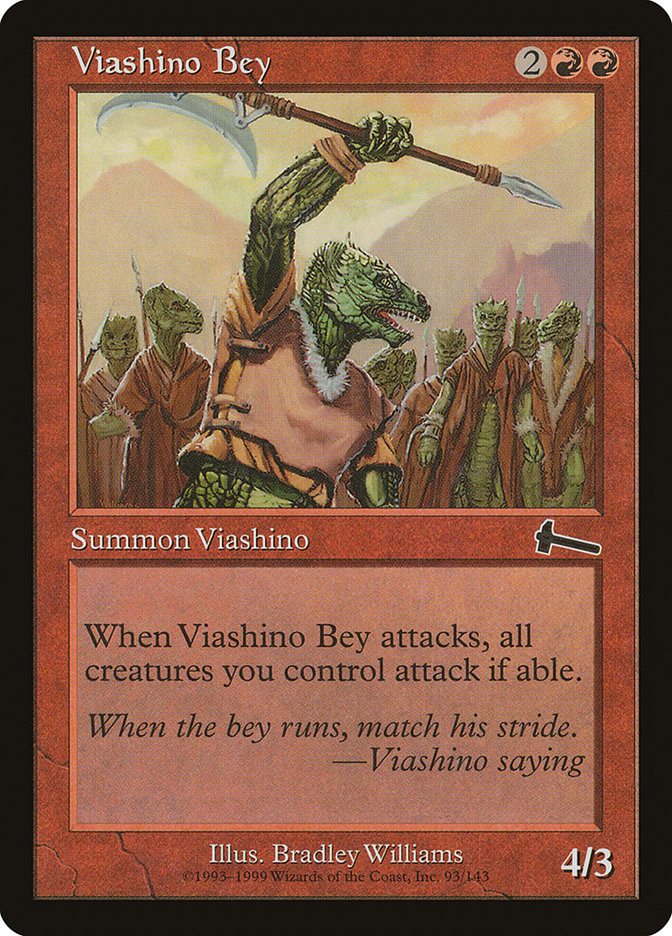 {C} Viashino Bey [Urza's Legacy][ULG 093]