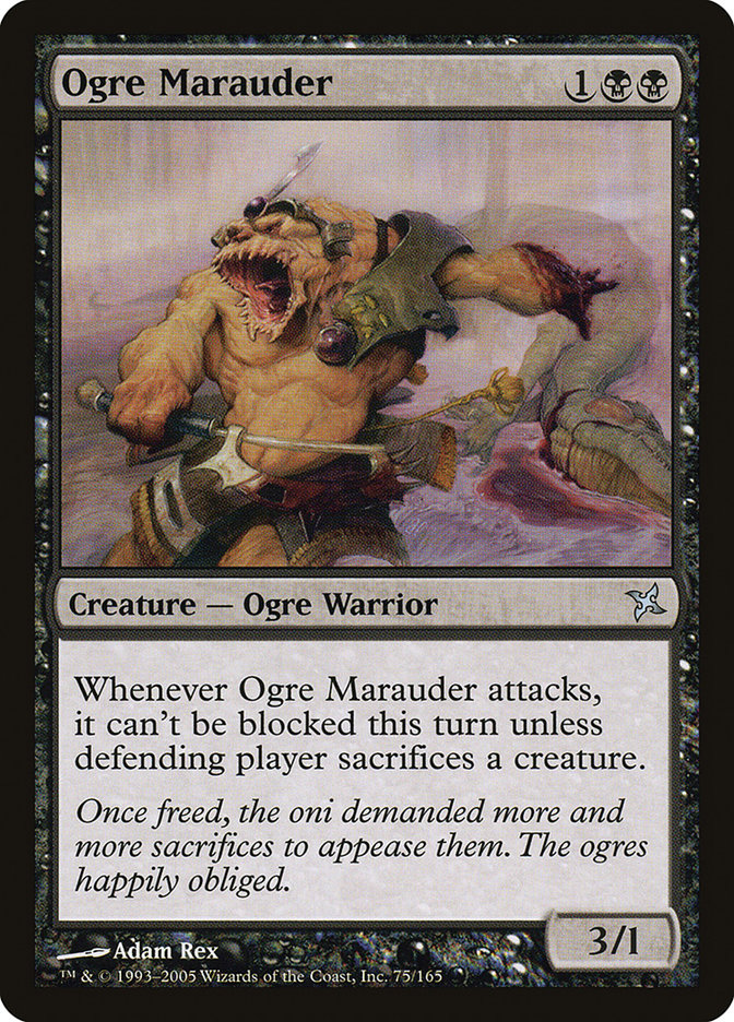 {C} Ogre Marauder [Betrayers of Kamigawa][BOK 075]