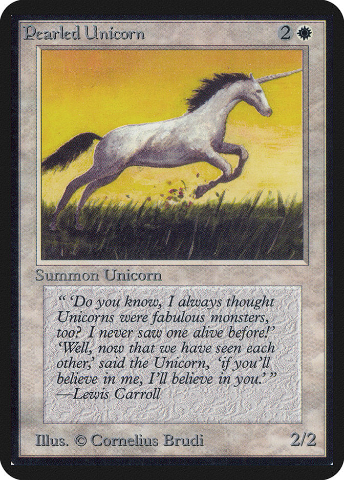 {C} Pearled Unicorn [Alpha Edition][LEA 030]