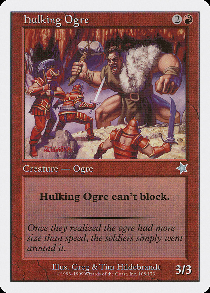 {C} Hulking Ogre [Starter 1999][S99 108]